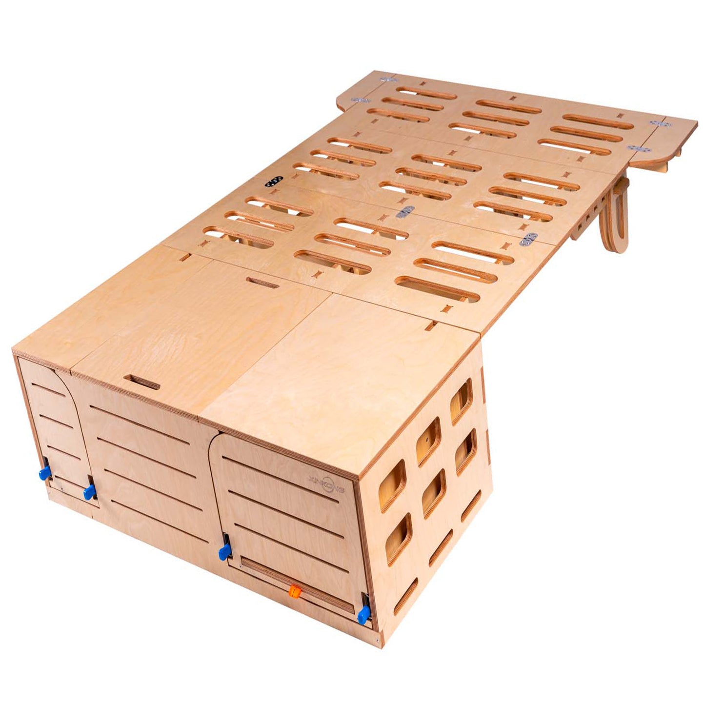 XK Overland Kitchen Box WD1000 All-in-One Camping w. Cooking, Sleeping,Truck Fit