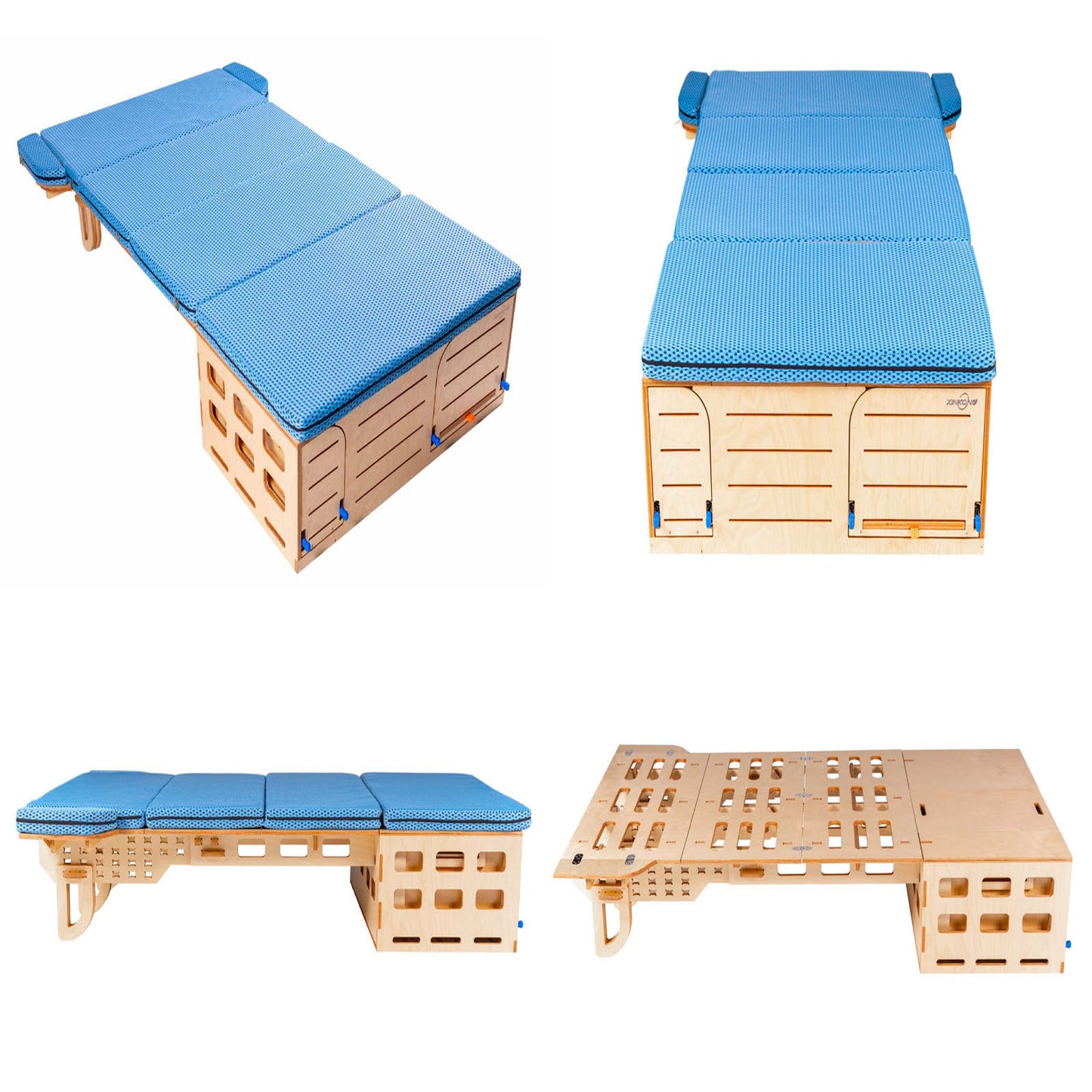 XK Overland Kitchen Box WD1000 All-in-One Camping w. Cooking, Sleeping,Truck Fit