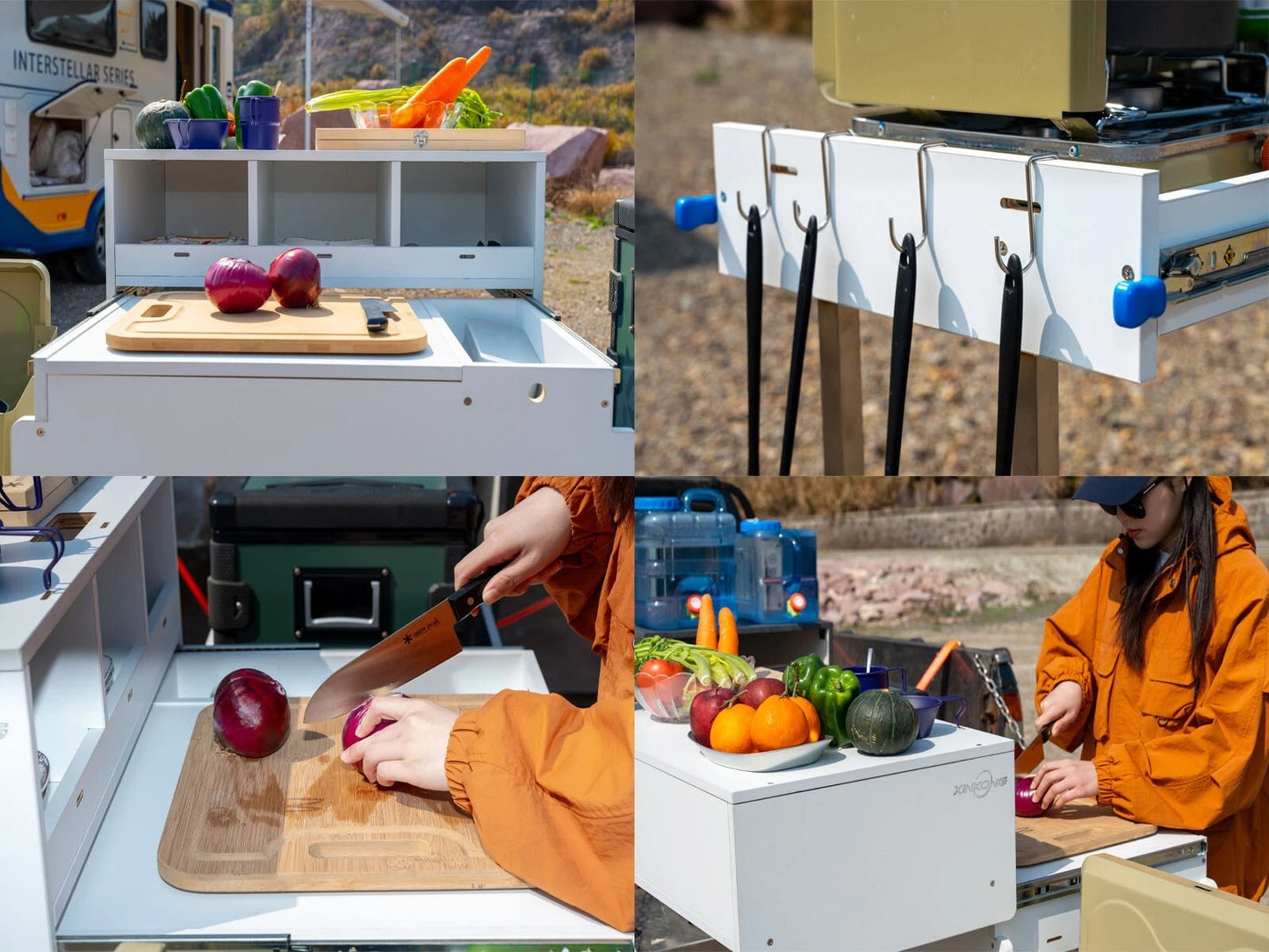 XK Overland Kitchen Box WD1511 All-in-One Camping for Pickup Truck