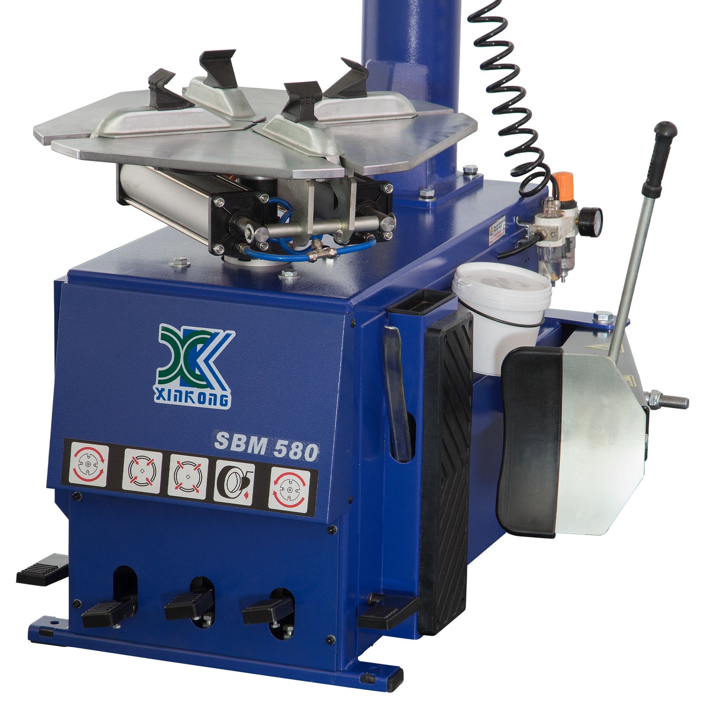 XK 580 Single Auto Tire Changer Wheel Changers Machine w. New Double Foot Pedal