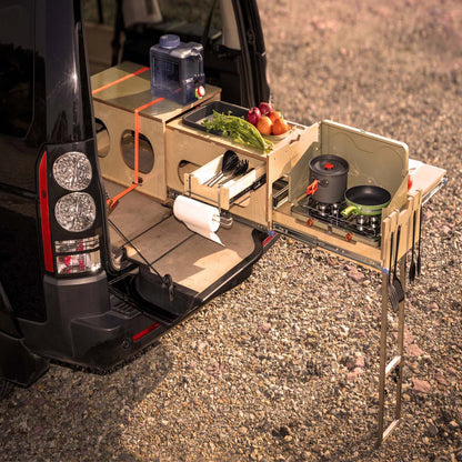 XK Overland Kitchen Box WD711 All-in-One Camping with Washing, Chopping, Cooking