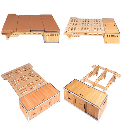 XK Overland Kitchen Box WD1090 All-in-One Camping with Cooking, Sleeping