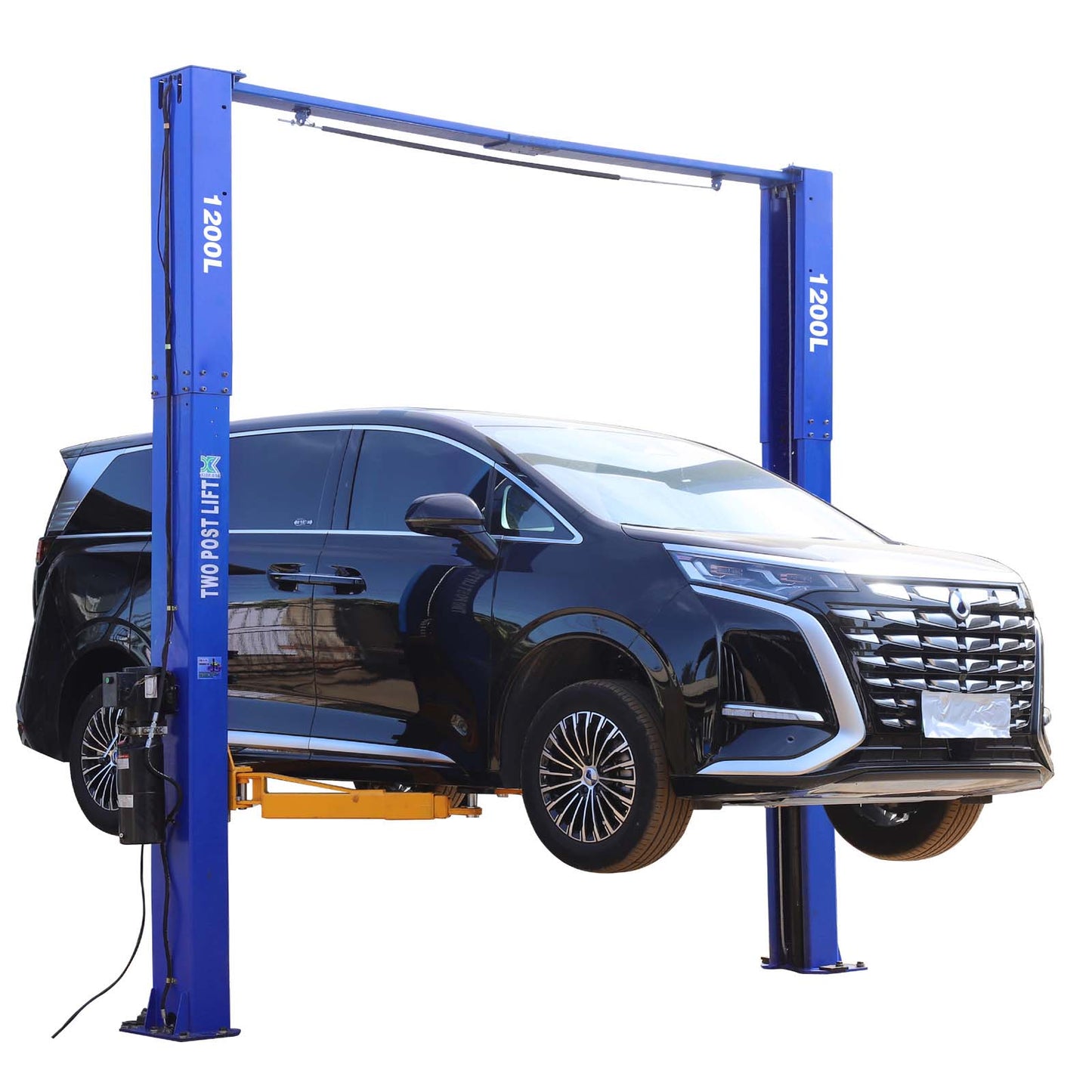 XK 1200L Heavy Duty 12000 lb Capacity Auto Two Post Floor Car Lift Hoist 220V