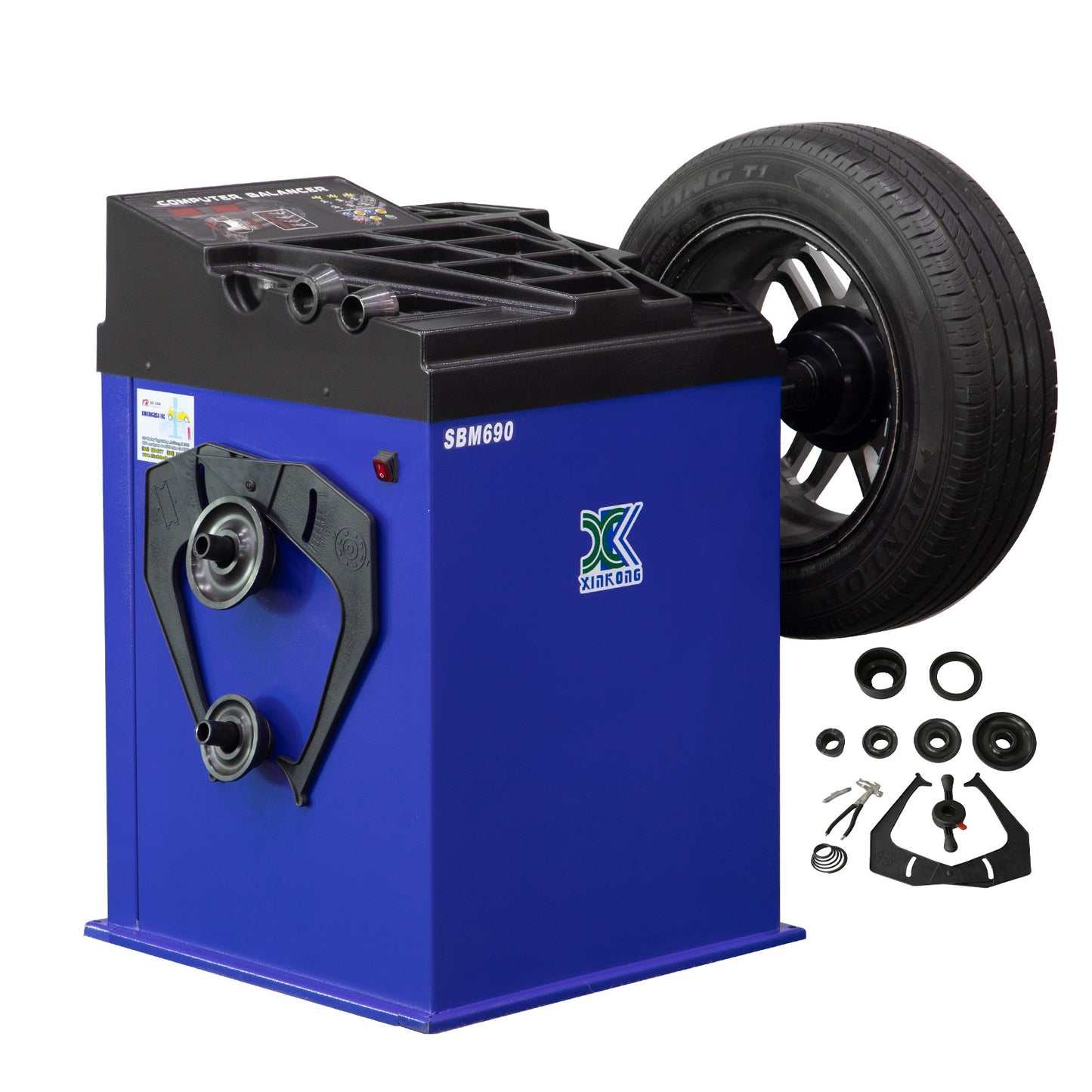A+2.0 HP Tire Changer & Wheel Balancer Machine Combo 950 690. Shipping Included.