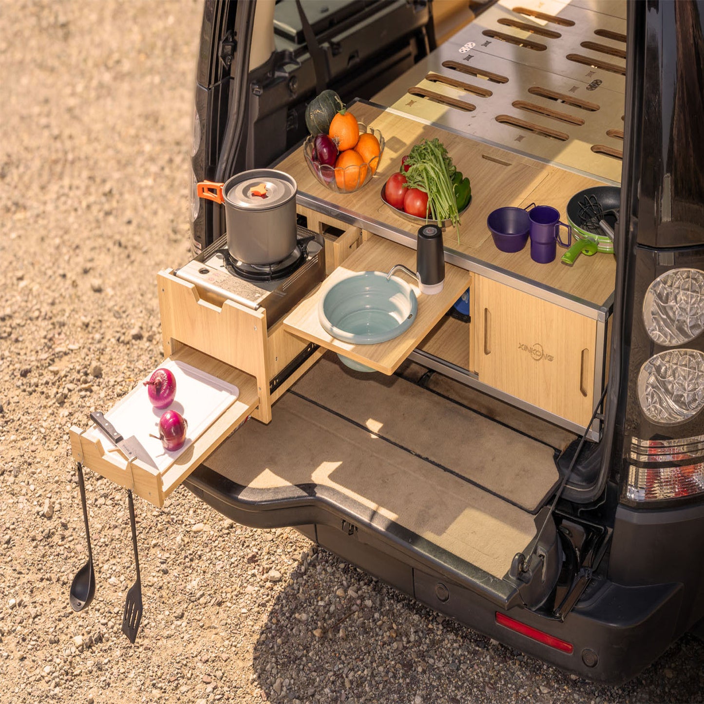 XK Overland Kitchen Box WD1090 All-in-One Camping with Cooking, Sleeping
