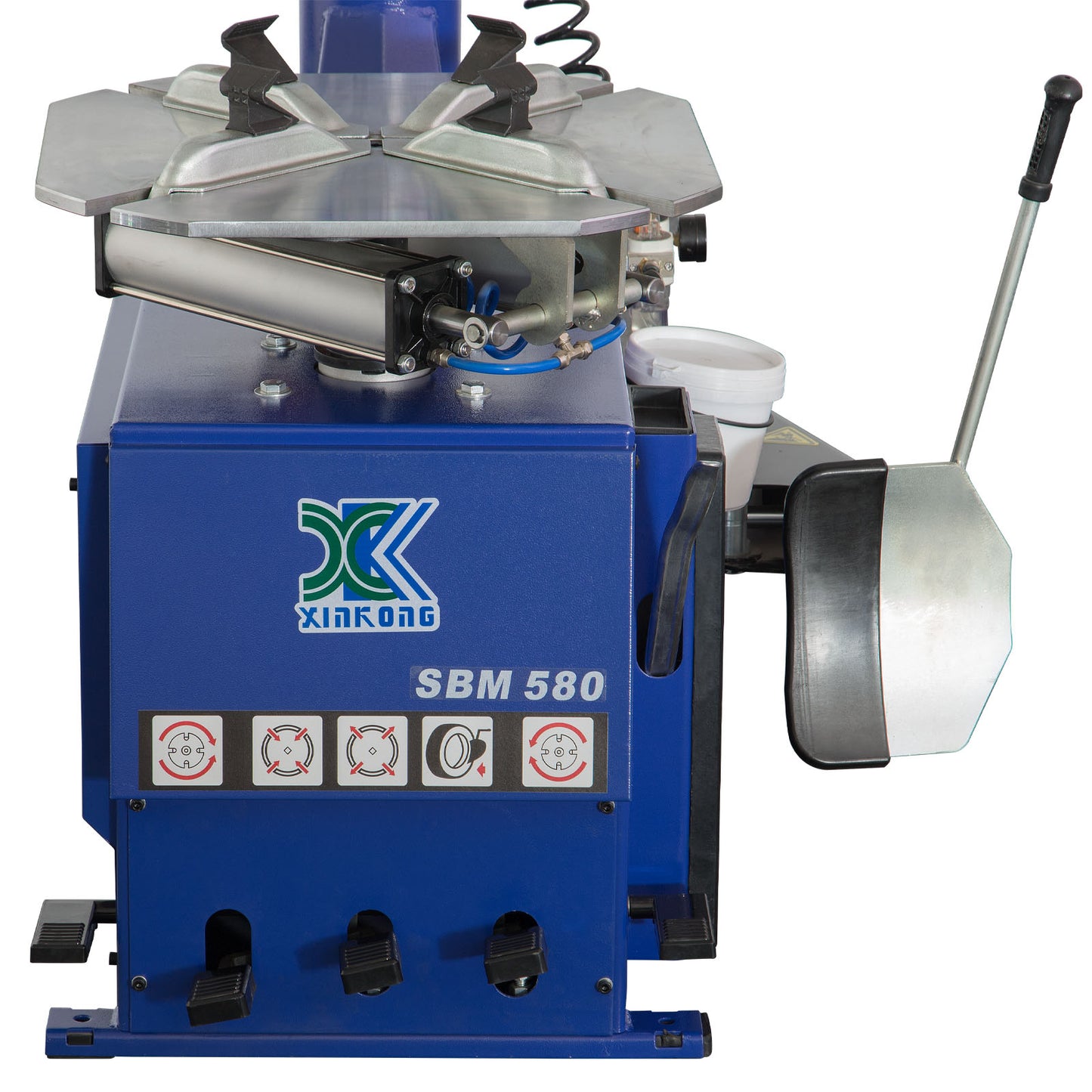 XK 580 Single Auto Tire Changer Wheel Changers Machine w. New Double Foot Pedal