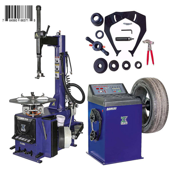 A+1.5 HP Tire Changer & Wheel Balancer Machine Combo 950 680. Shipping Included.