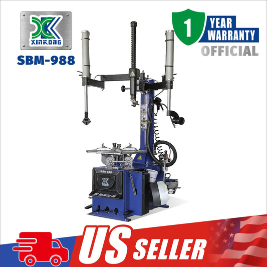 XK 988 Tire Changer Wheel Changer Machine 110V with Auxiliary Arm 12"-24"