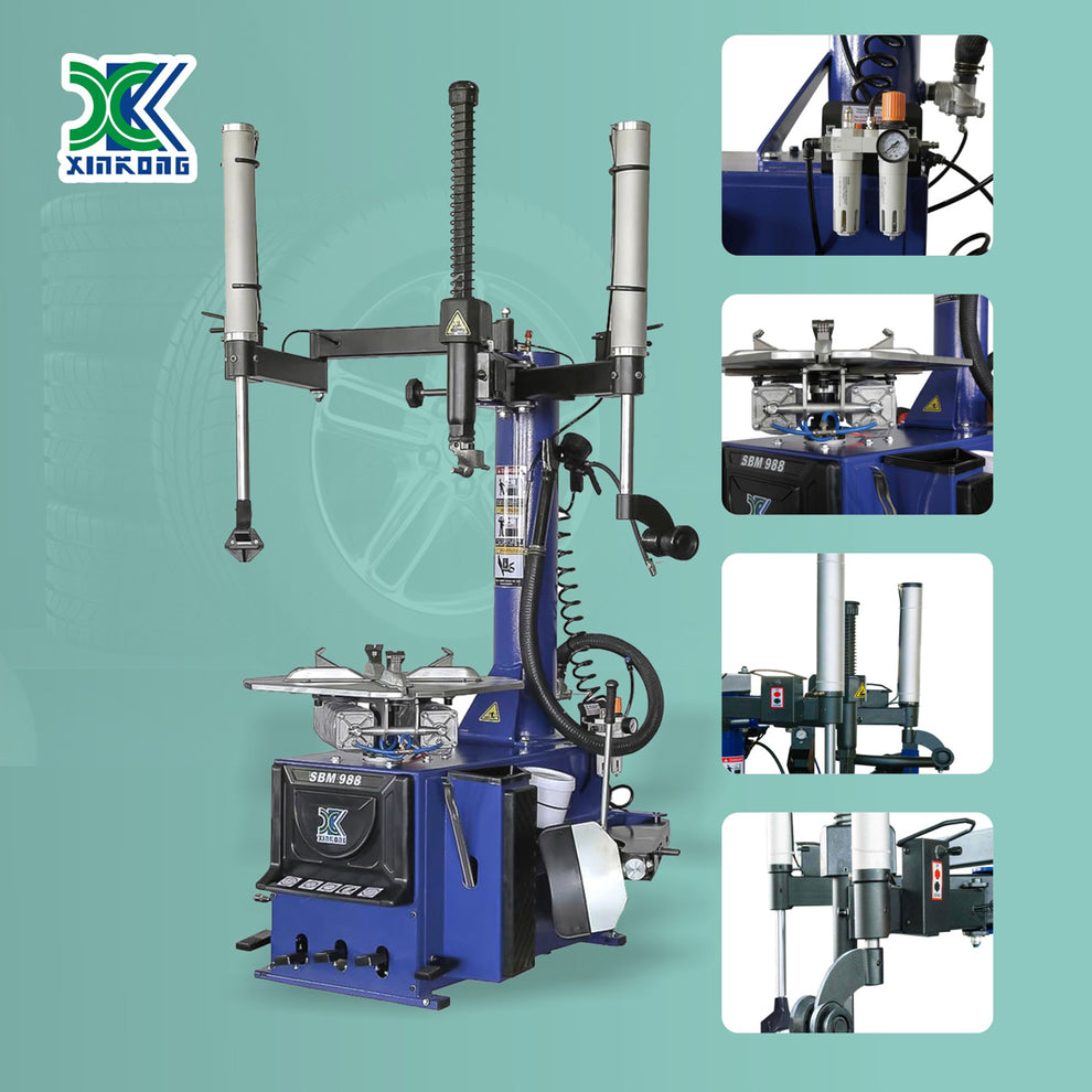 XK 988 Tire Changer Wheel Changer Machine 110V with Auxiliary Arm 12 ...