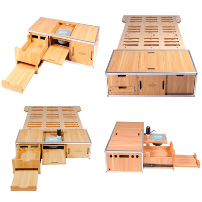 XK Overland Kitchen Box WD1090 All-in-One Camping with Cooking, Sleeping