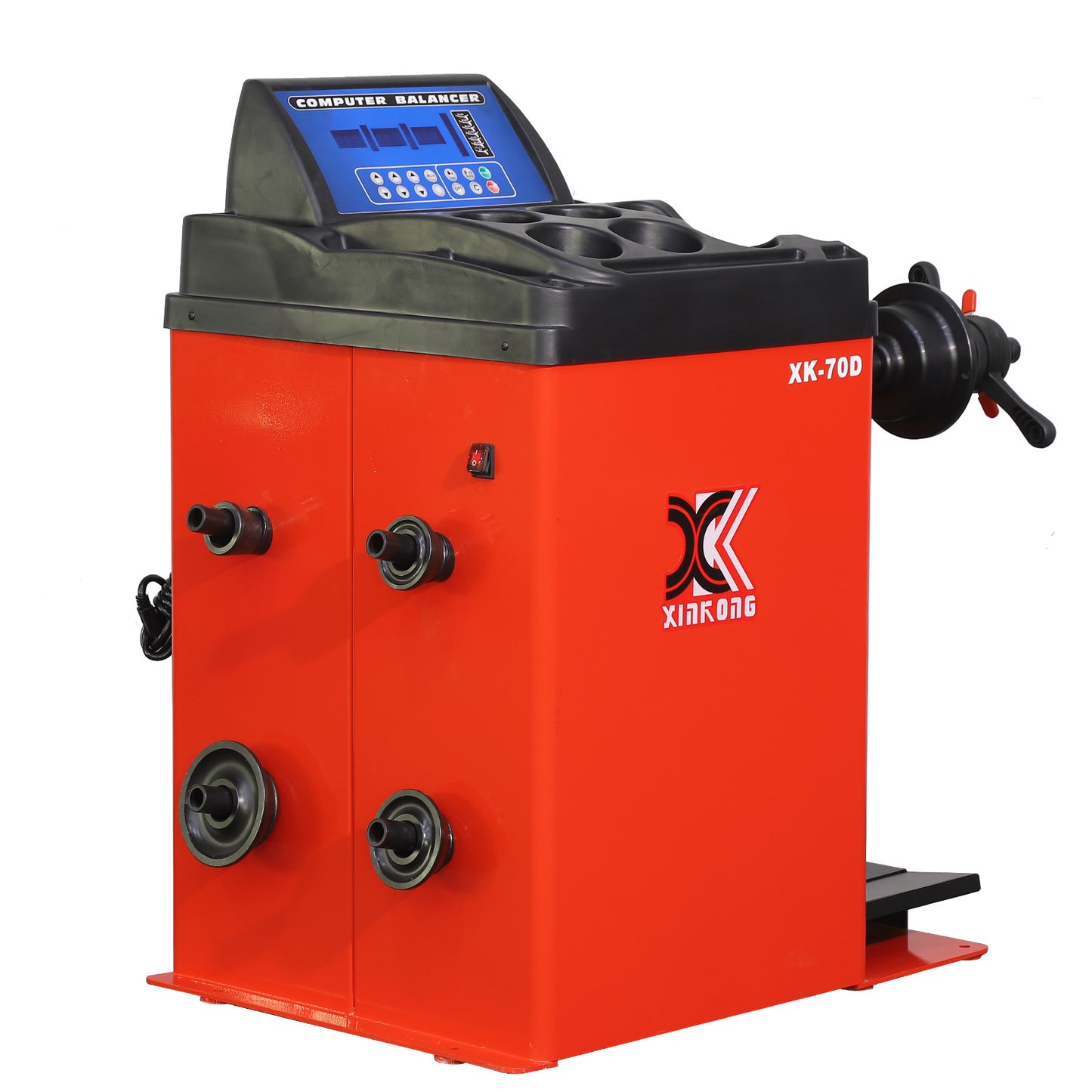 2.0 HP 806B 70D Tire Changer Wheel Balancer Machine Combo Rim Clamp 14"-28"