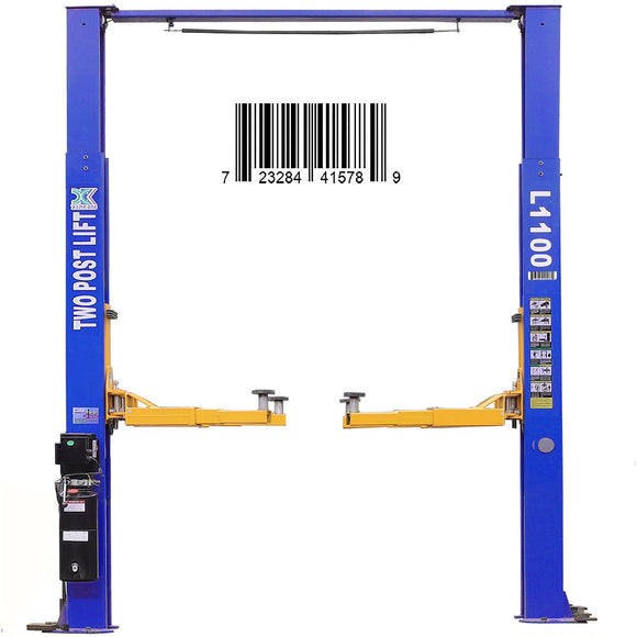 Xinkong 10,000 lbs Car Lift L1100 2 Post overhead Car Auto Truck Hoist FREE SHIPPING! 220V OR 110V