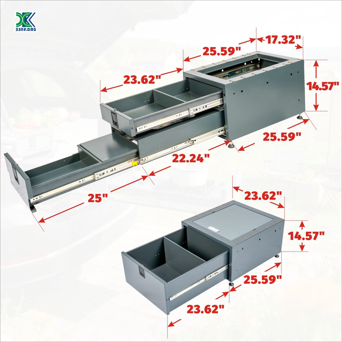 XK Overland Kitchen All-in-One Slide-Out System