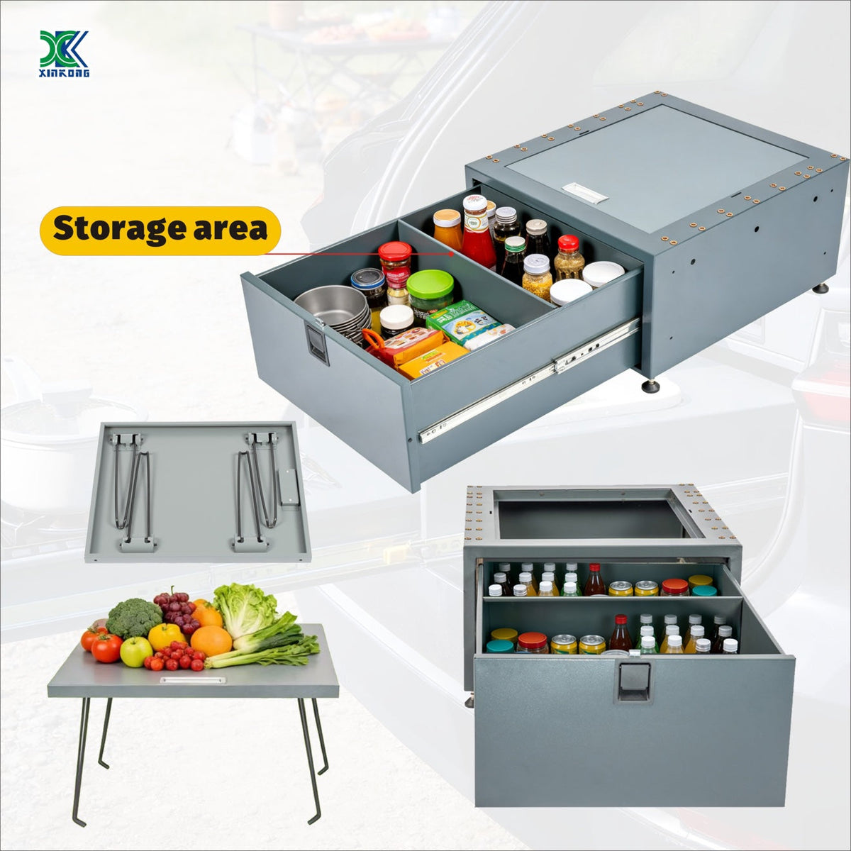 XK Overland Kitchen All-in-One Slide-Out System
