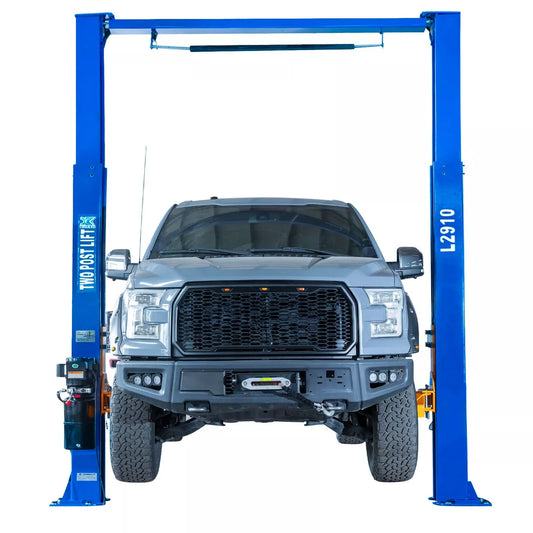 XK L2910 2 Post Clear Floor Car Lift 9,000 LB Auto Truck Hoist Over Head 220V OR 110V