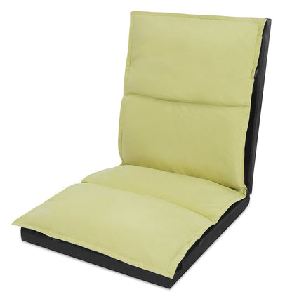 Foldable Camping Floor Lounge Padded Chair Couch For Outdoor Travel