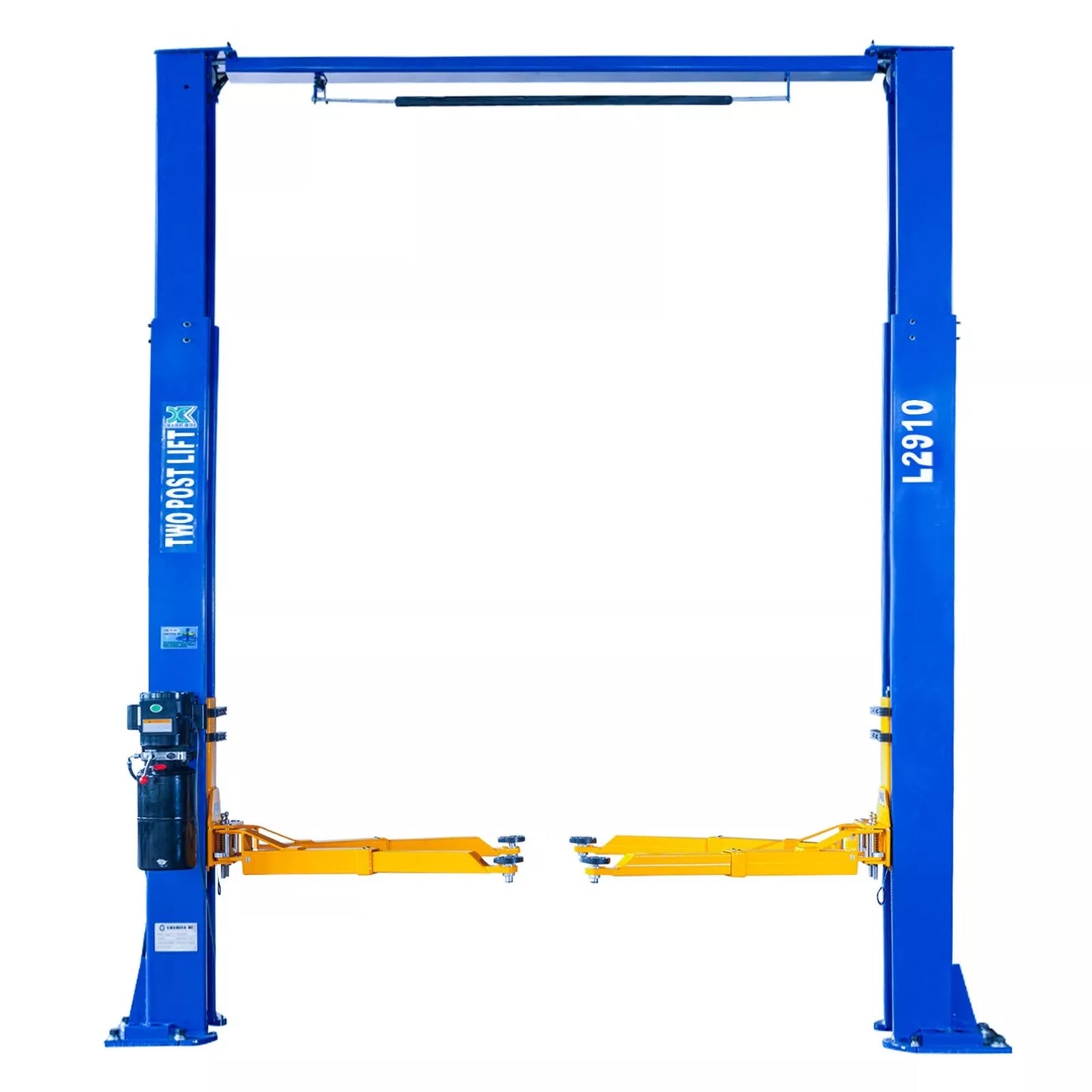 XK L2910 2 Post Clear Floor Car Lift 9,000 LB Auto Truck Hoist Over Head 220V OR 110V