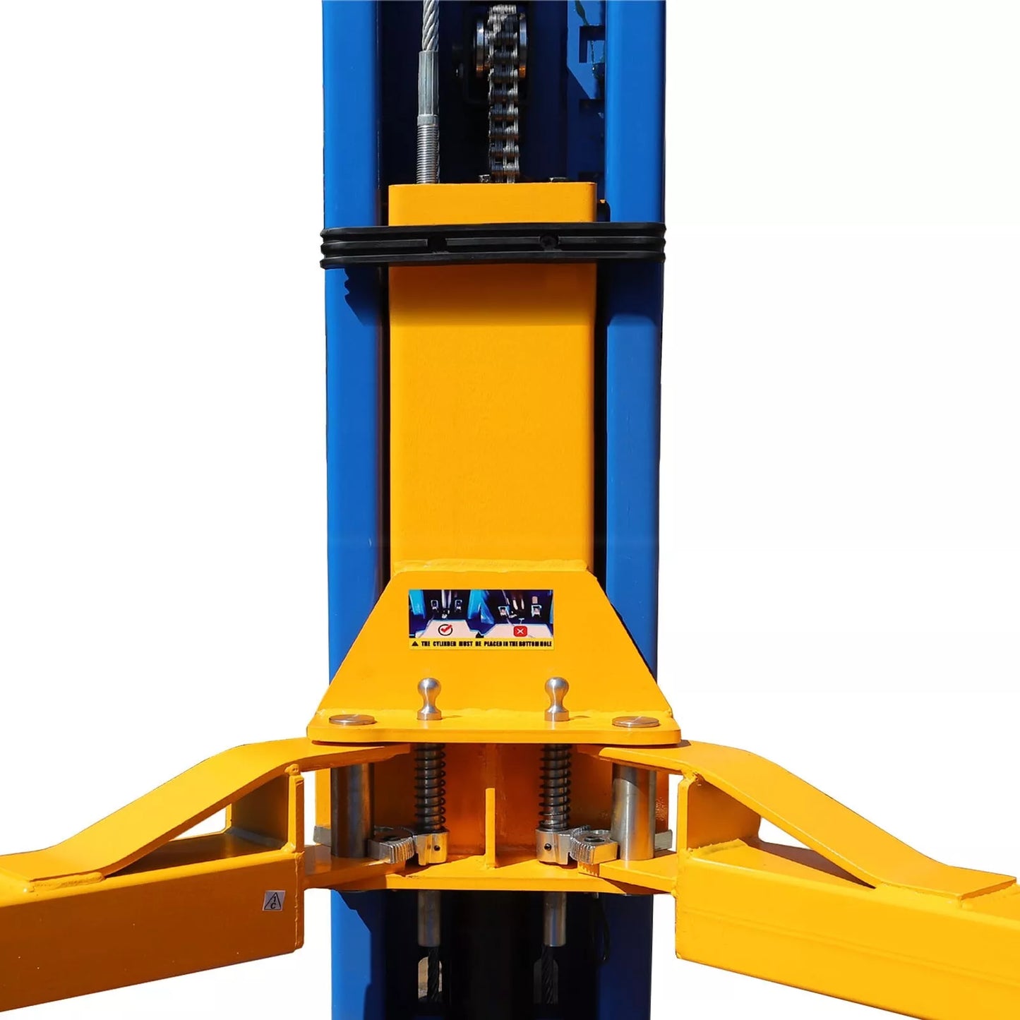 XK L2910 2 Post Clear Floor Car Lift 9,000 LB Auto Truck Hoist Over Head 220V OR 110V