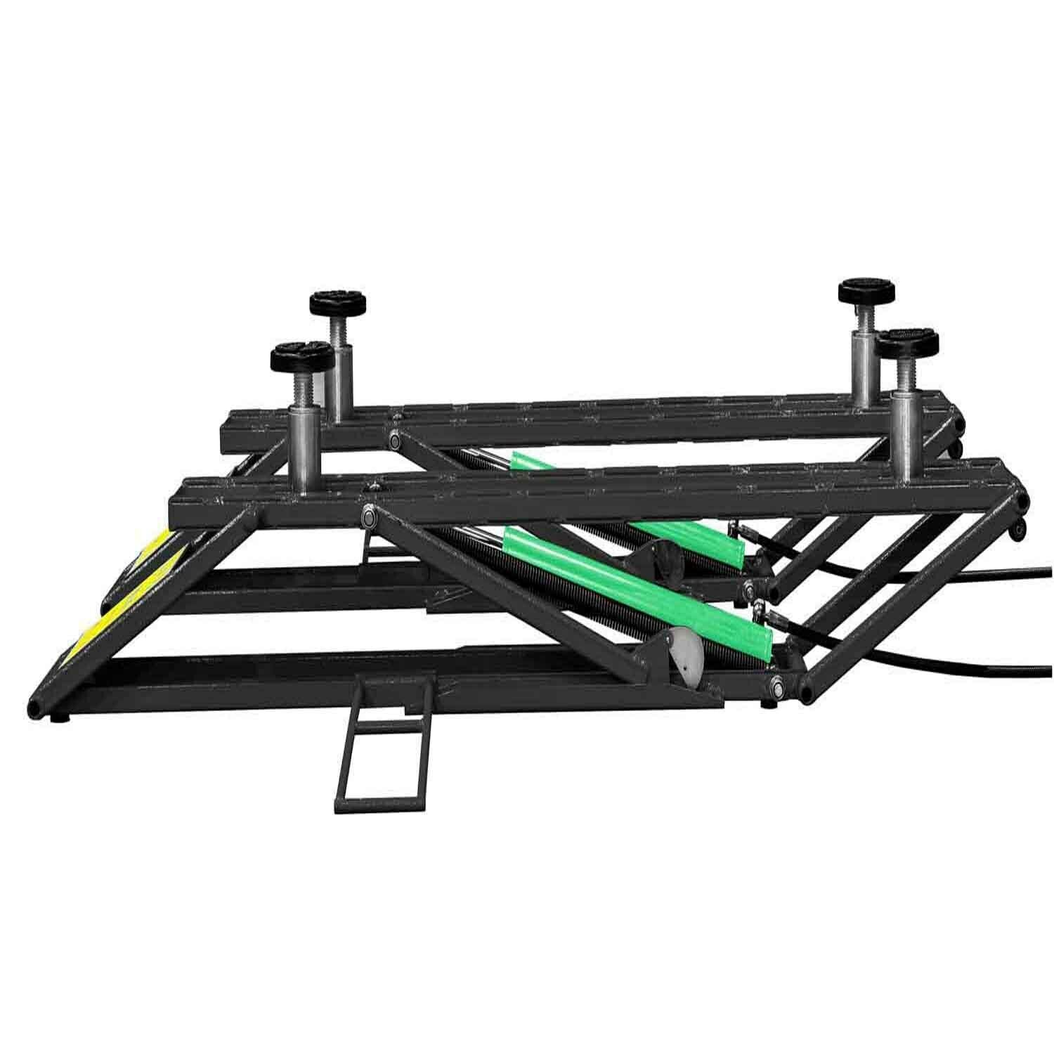XK M6200 220V Single Post Portable Car Lift - 6200 Lbs Capacity, Hydraulic