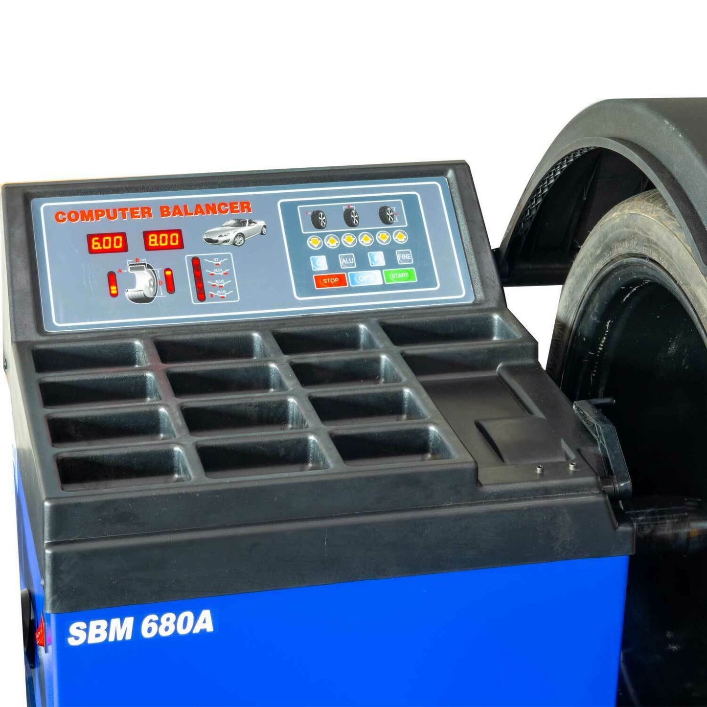 1.5 HP Automatic Tire Changer Wheel Balancer Machine Combo 960 680S